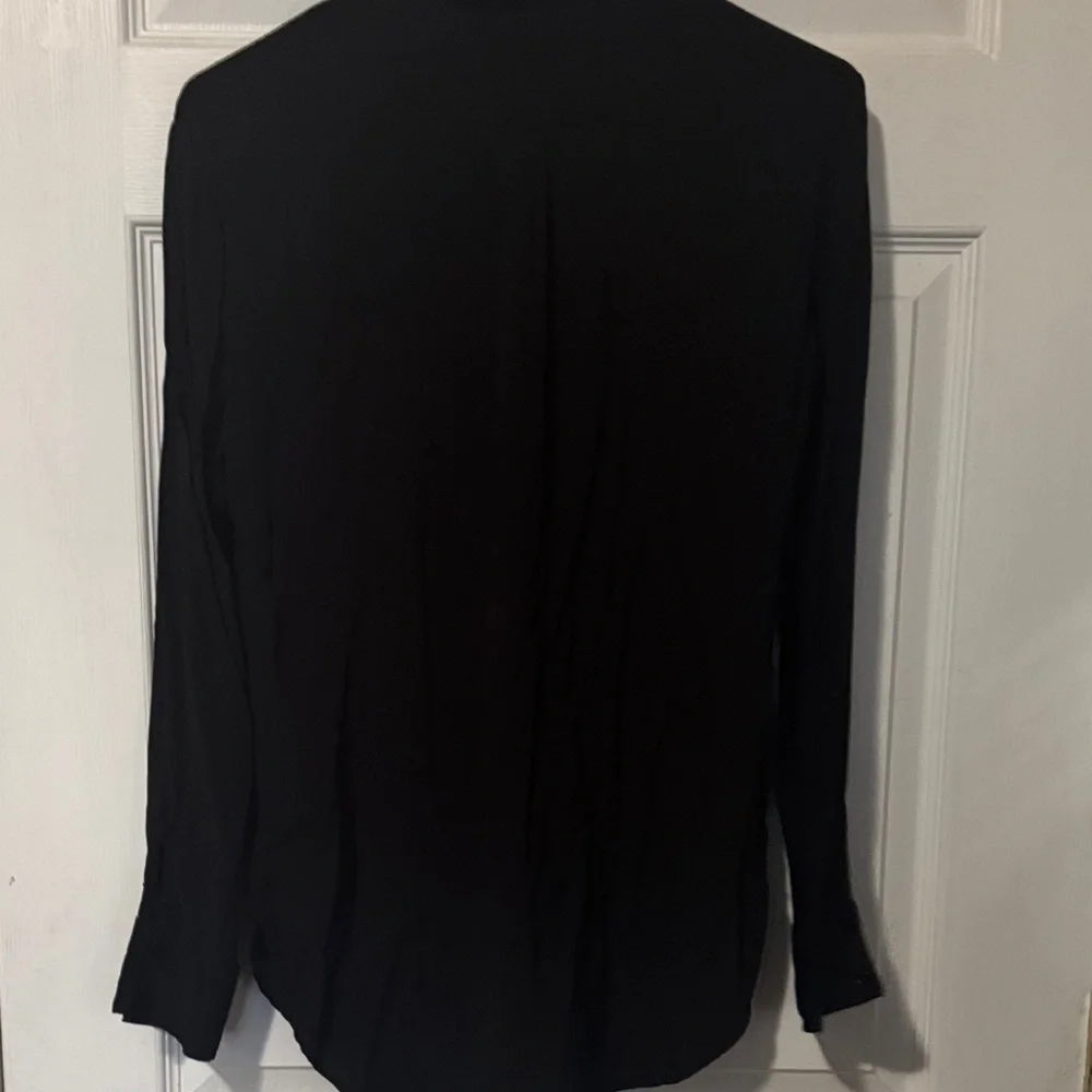 Zara Black Button Down Shirt - Picture 5 of 5